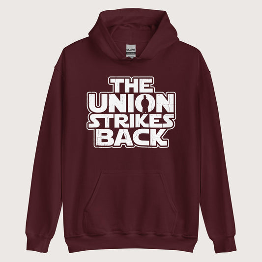 Maroon The Union Strikes Back Hoodie - history buff gift by HistoHead