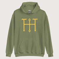 Military Green Otto the Great Autograph Hoodie - history buff gift by HistoHead