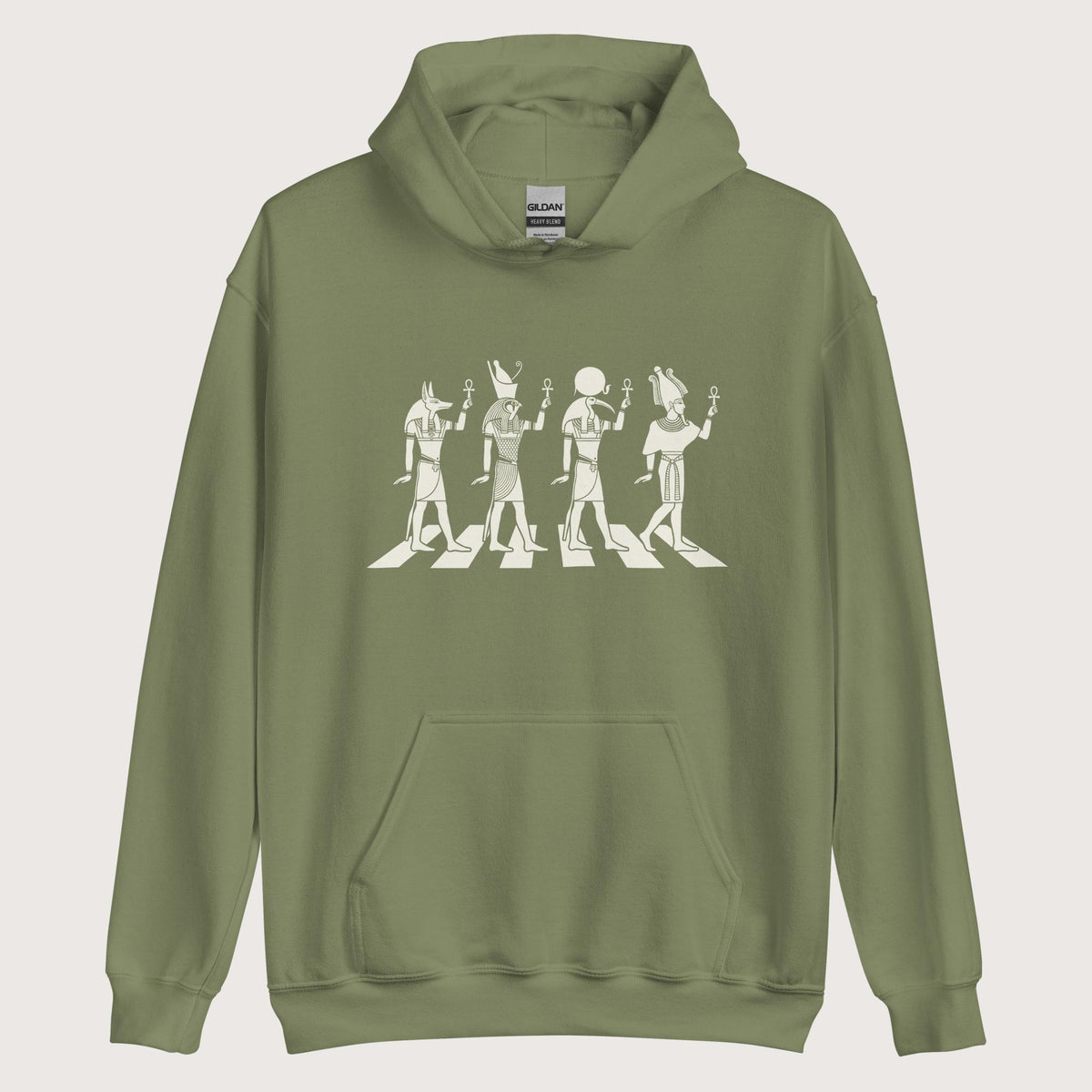 Military Green Nile Road Hoodie - history buff gift by HistoHead