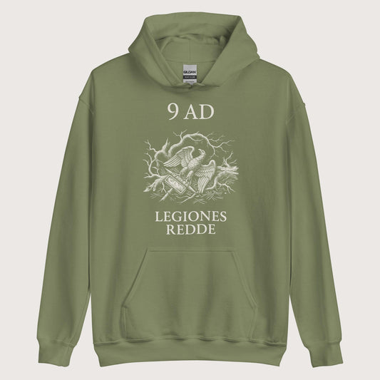 Military Green Give Me Back My Legions Hoodie - history buff gift by HistoHead