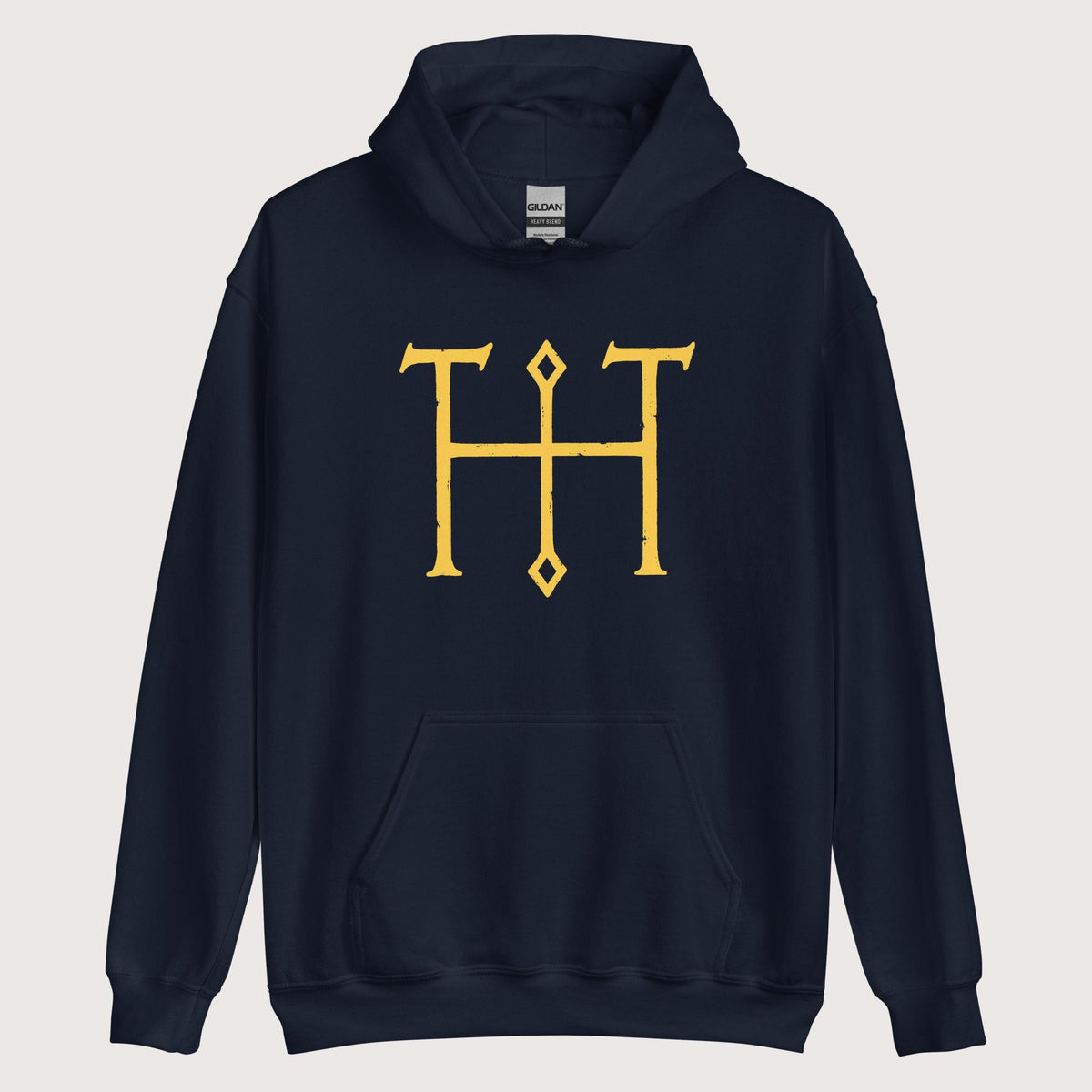 Navy Otto the Great Autograph Hoodie - history buff gift by HistoHead