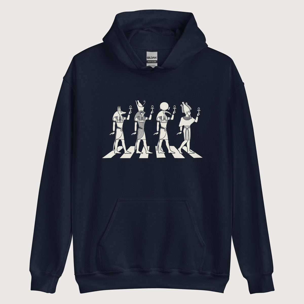 Navy Nile Road Hoodie - history buff gift by HistoHead