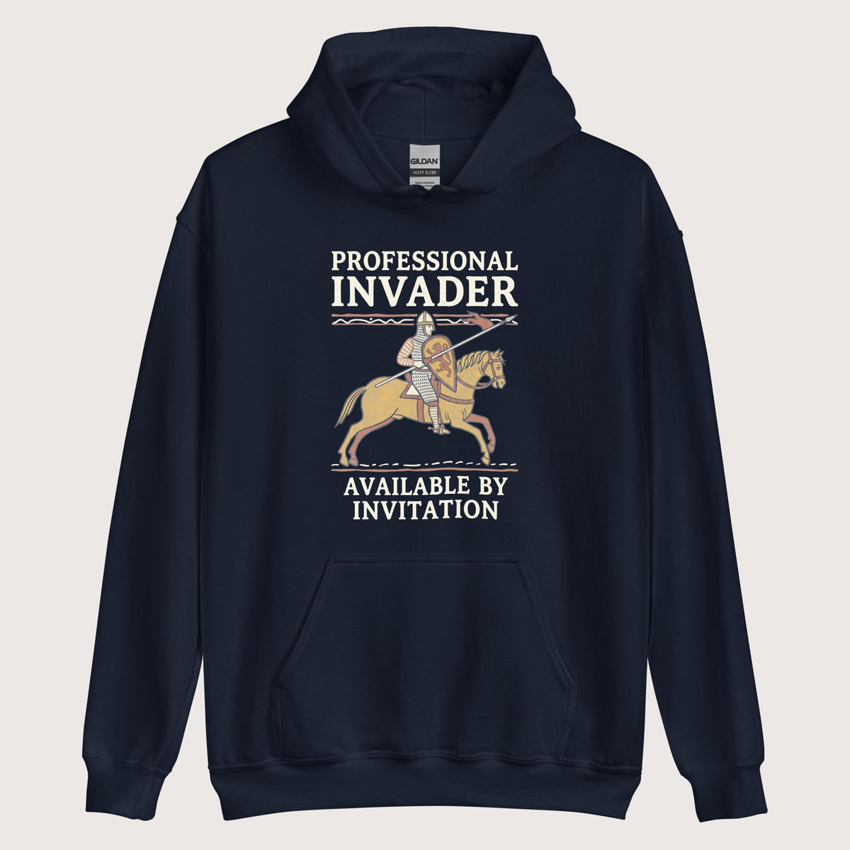 Navy Professional Invader Hoodie - history buff gift by HistoHead