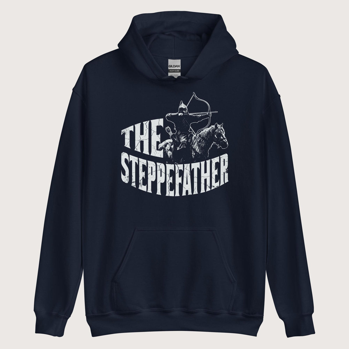 Navy The Steppefather Hoodie - history buff gift by HistoHead