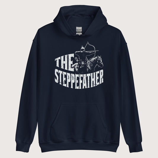 Navy The Steppefather Hoodie - history buff gift by HistoHead