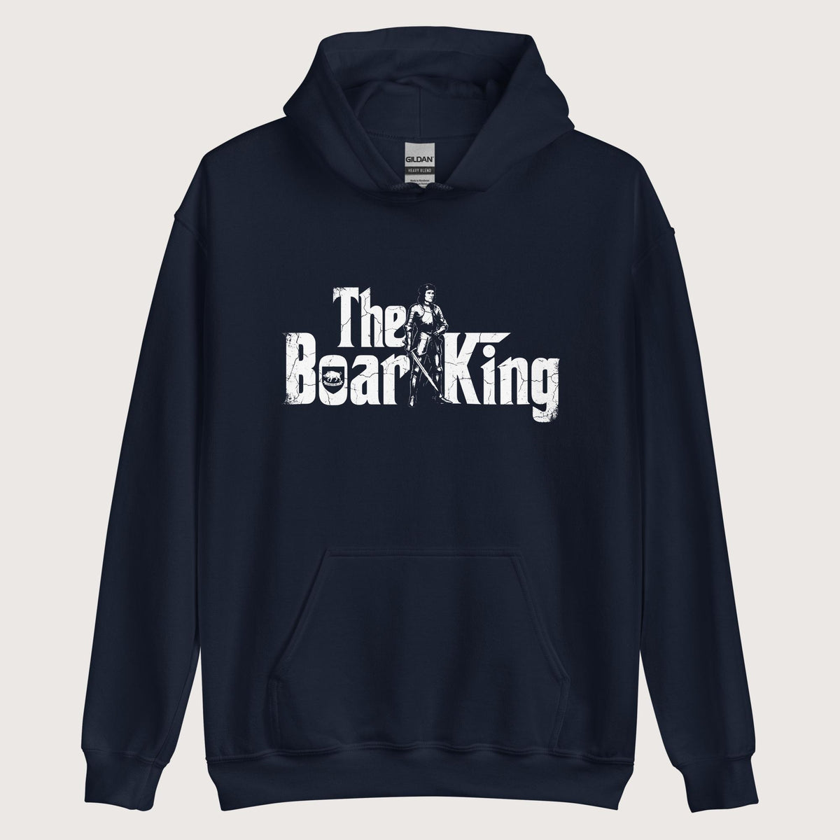 Navy Richard III The Boar King Hoodie - history buff gift by HistoHead