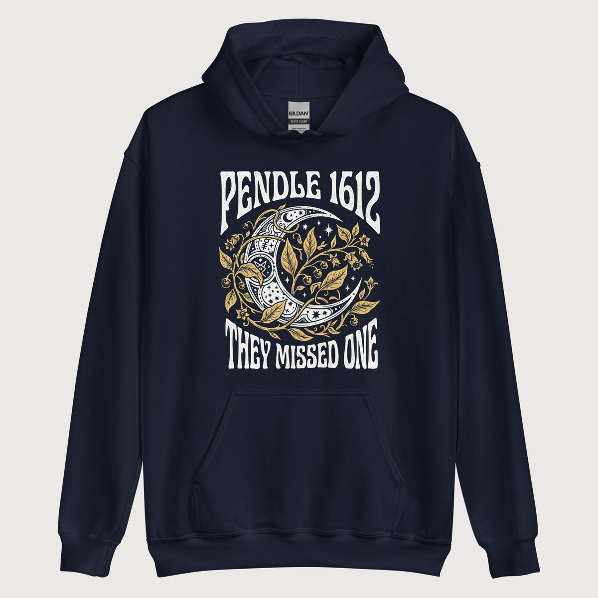 Navy Pendle Witch Trials They Missed One Hoodie - history buff gift by HistoHead