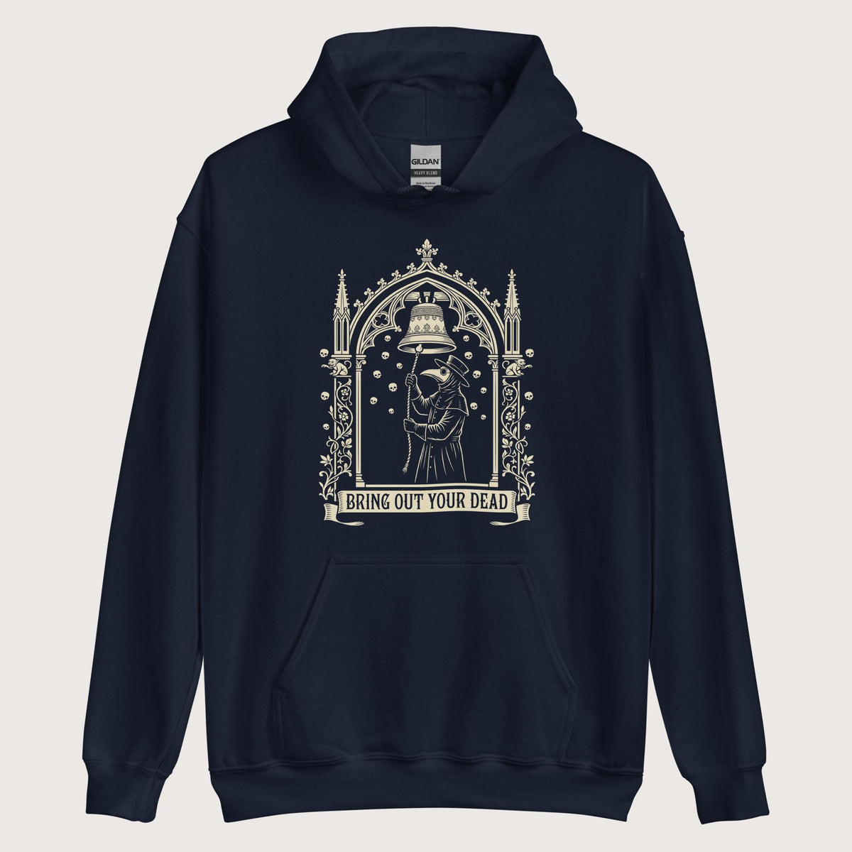 Navy Bring Out Your Dead Hoodie - history buff gift by HistoHead