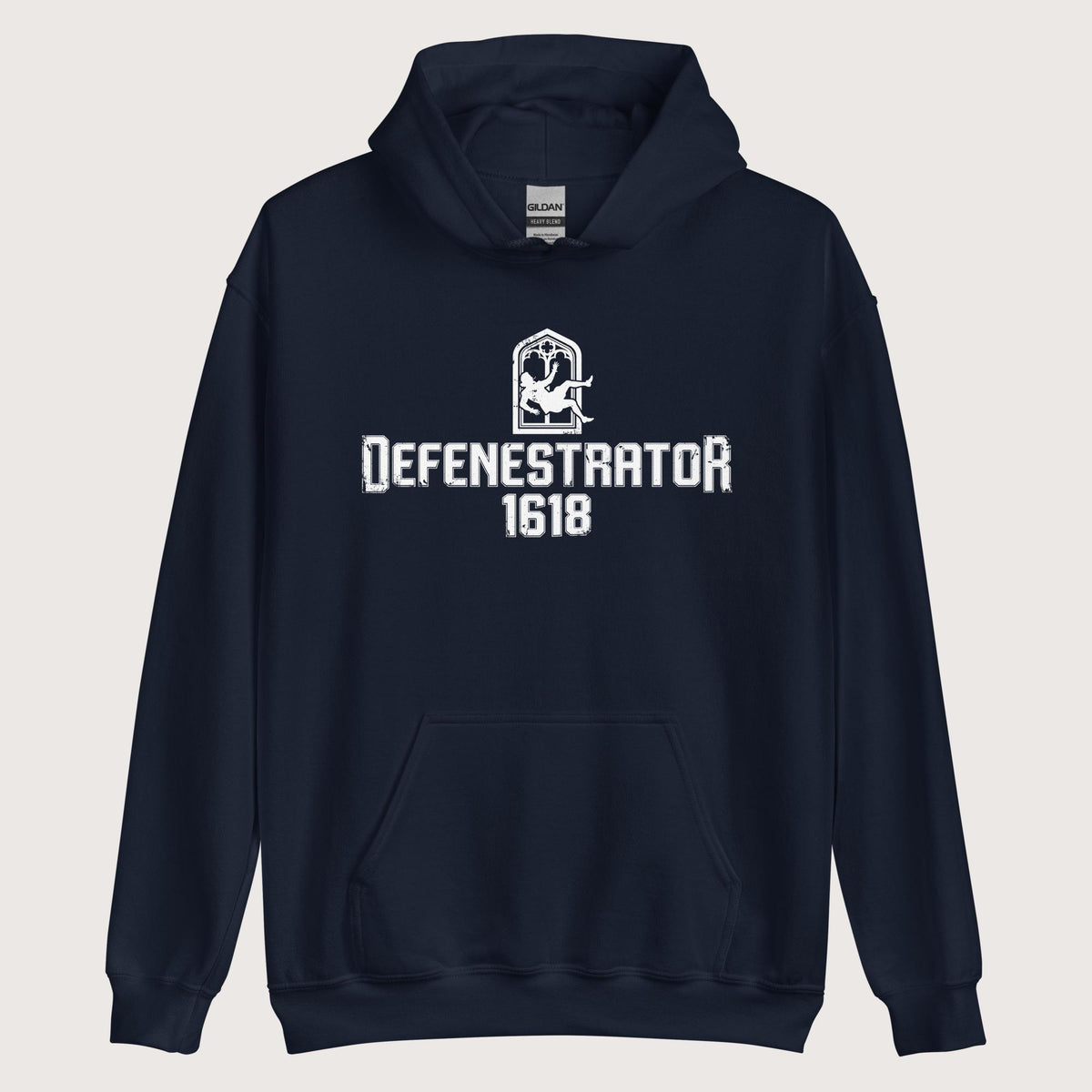 Navy Defenestrator Hoodie - history buff gift by HistoHead