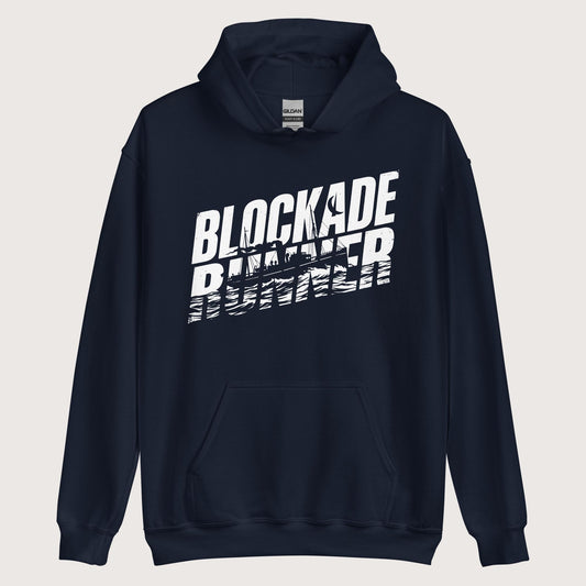 Navy Blockade Runner Hoodie - history buff gift by HistoHead