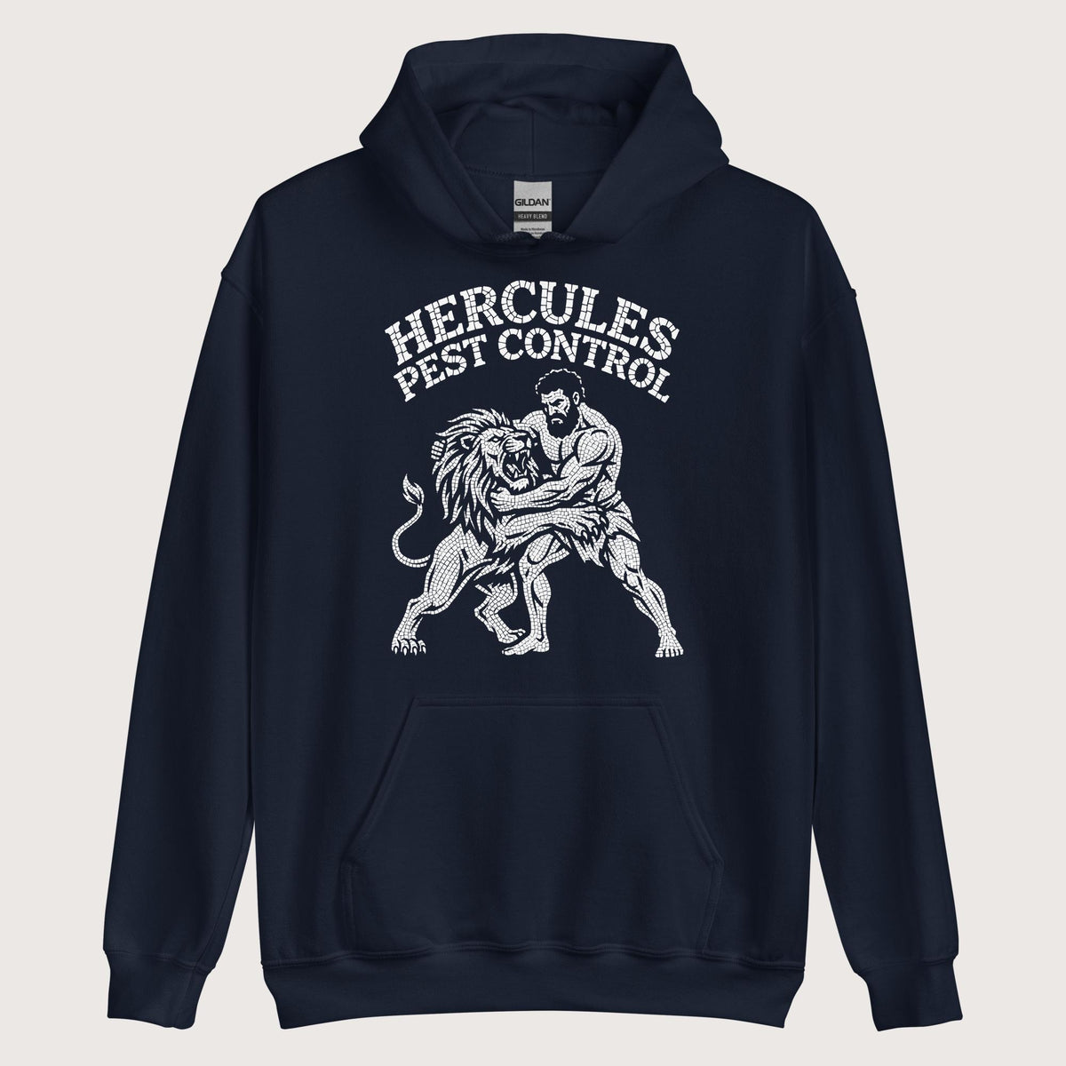 Navy Hercules Pest Control Hoodie - history buff gift by HistoHead