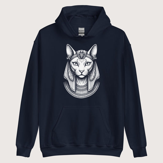 Navy Bastet Hoodie - history buff gift by HistoHead
