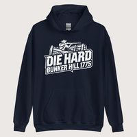 Navy Die Hard Bunker Hill 1775 Hoodie - history buff gift by HistoHead