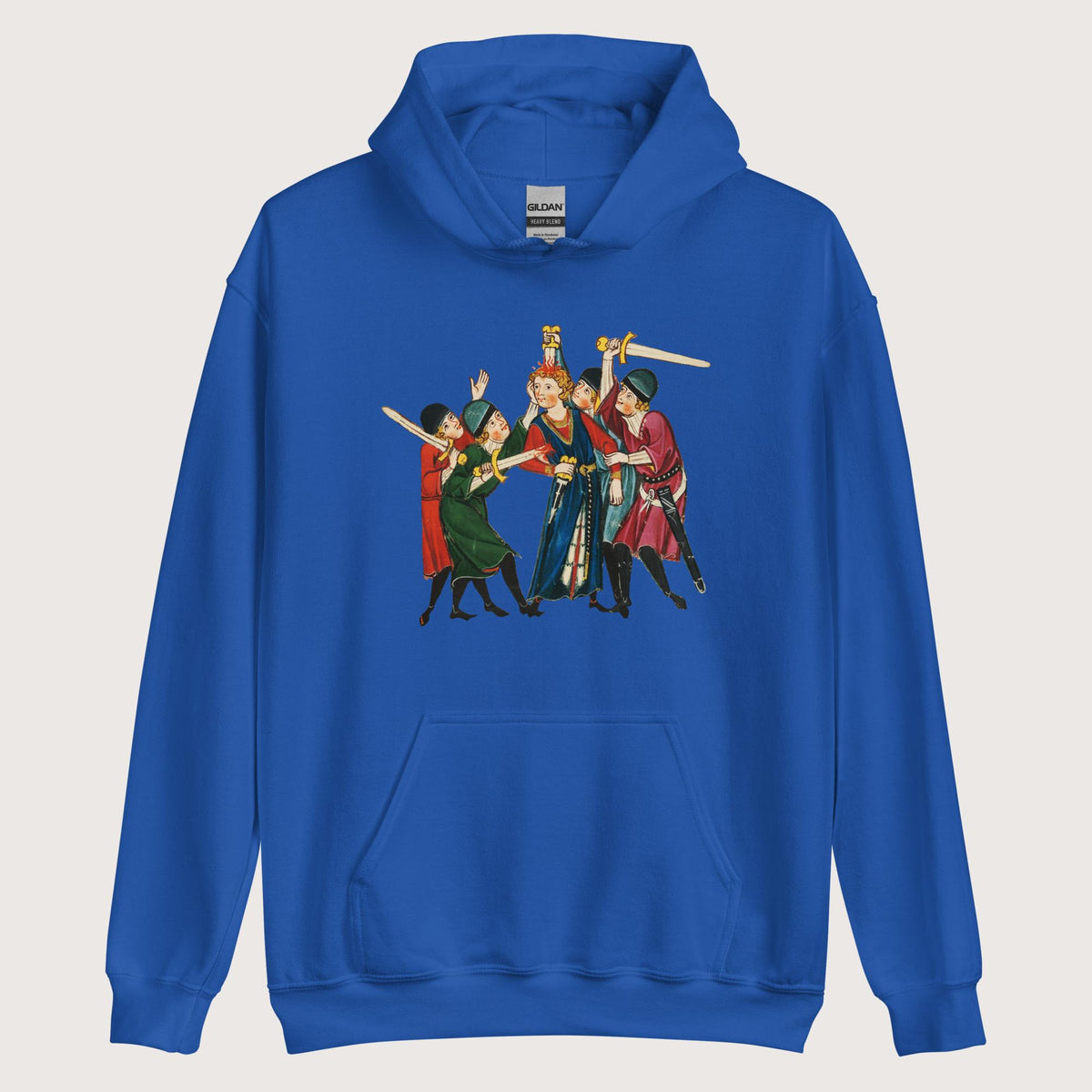 Royal Medieval Positivity Hoodie - history buff gift by HistoHead