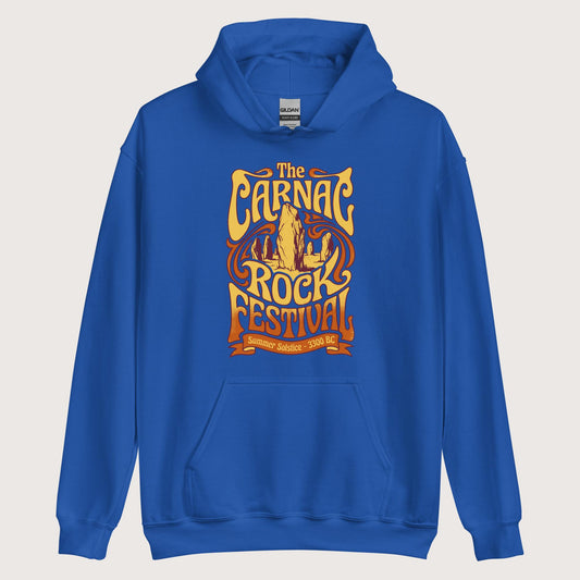 Royal Carnac Rock Festival Hoodie - history buff gift by HistoHead