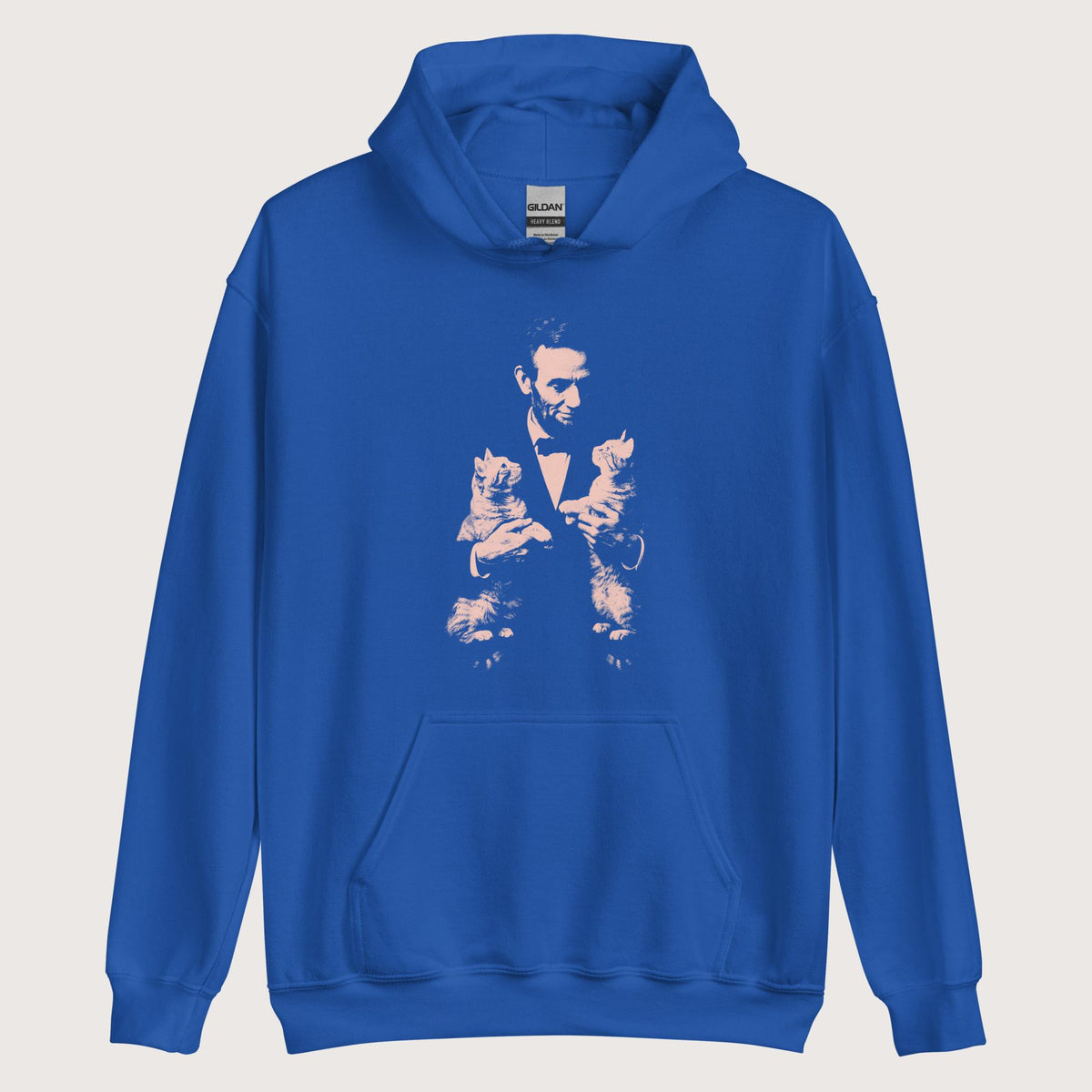 Royal Lincoln Kittens Hoodie - history buff gift by HistoHead