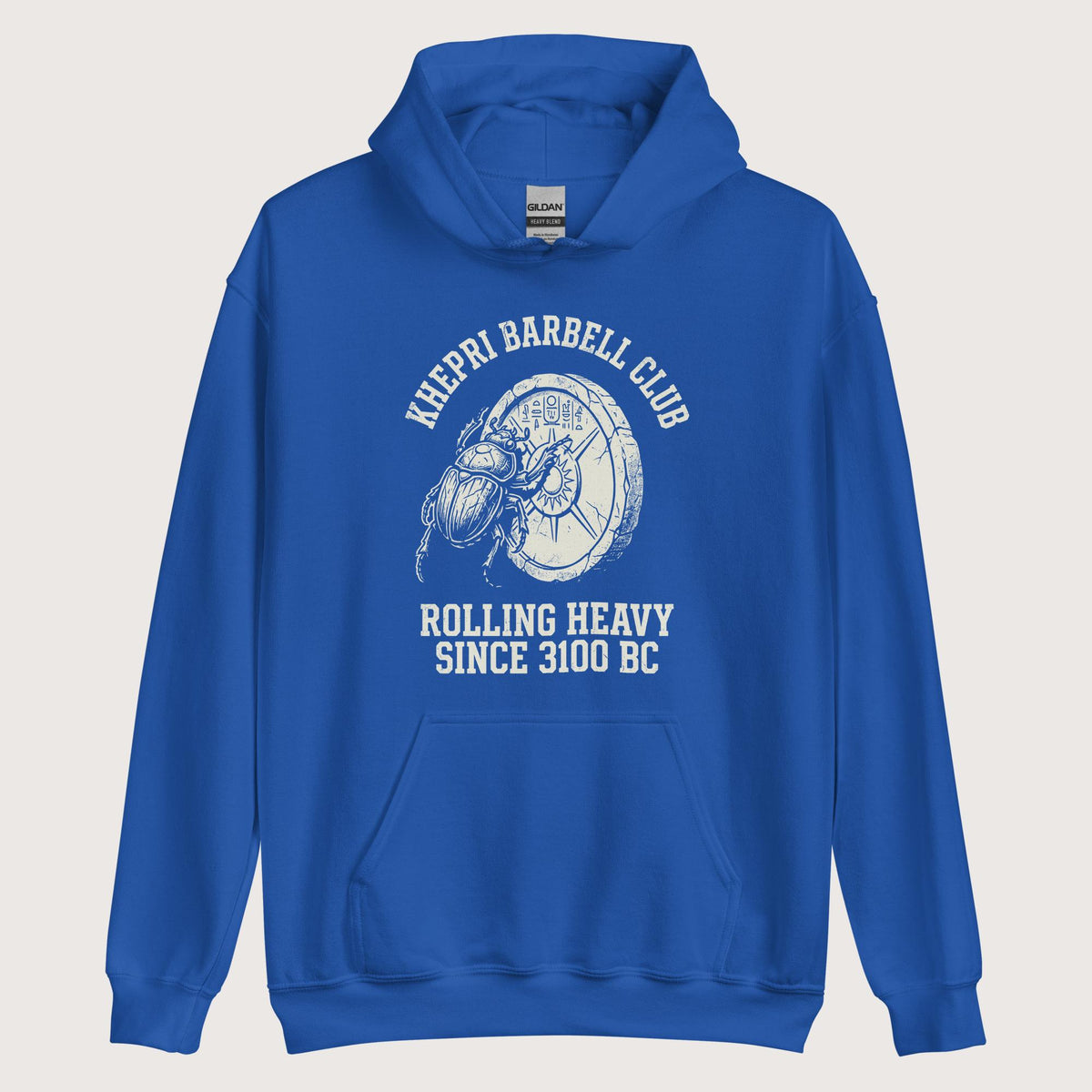 Royal Khepri Barbell Club Hoodie - history buff gift by HistoHead