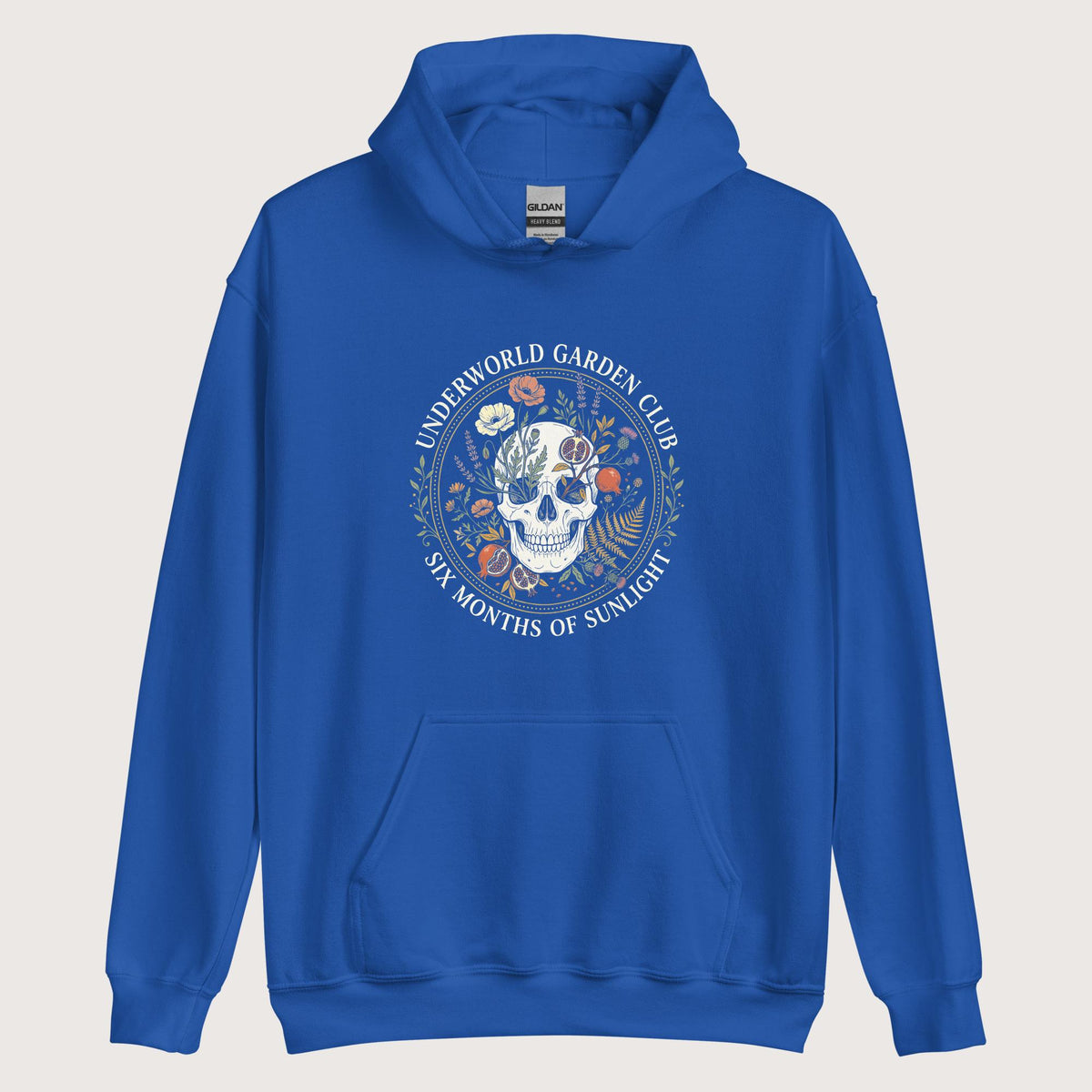 Royal Persephone Underworld Garden Club Hoodie - history buff gift by HistoHead