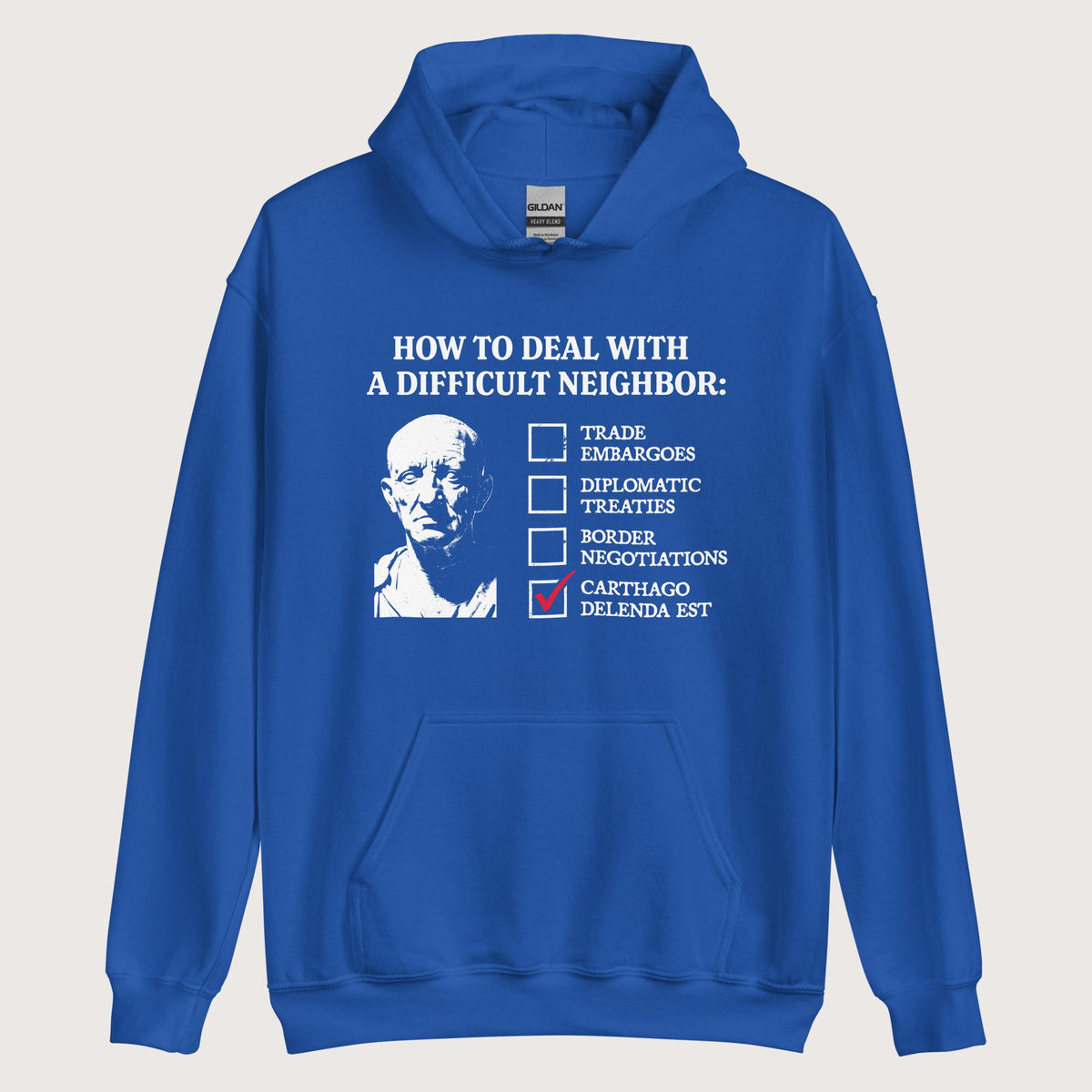 Royal Cato's Foreign Policy Hoodie - history buff gift by HistoHead