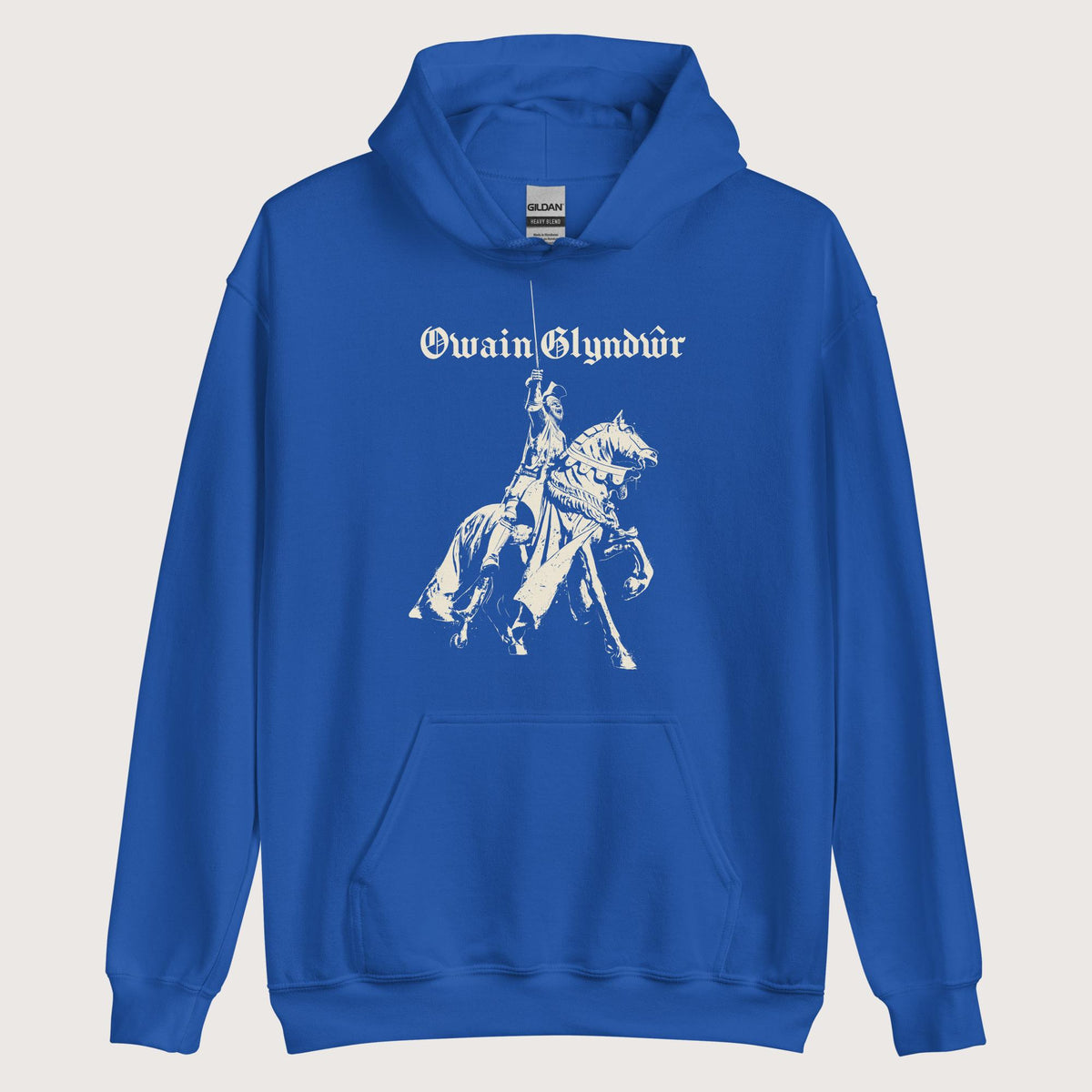 Royal Owain Glyndŵr Statue Hoodie - history buff gift by HistoHead