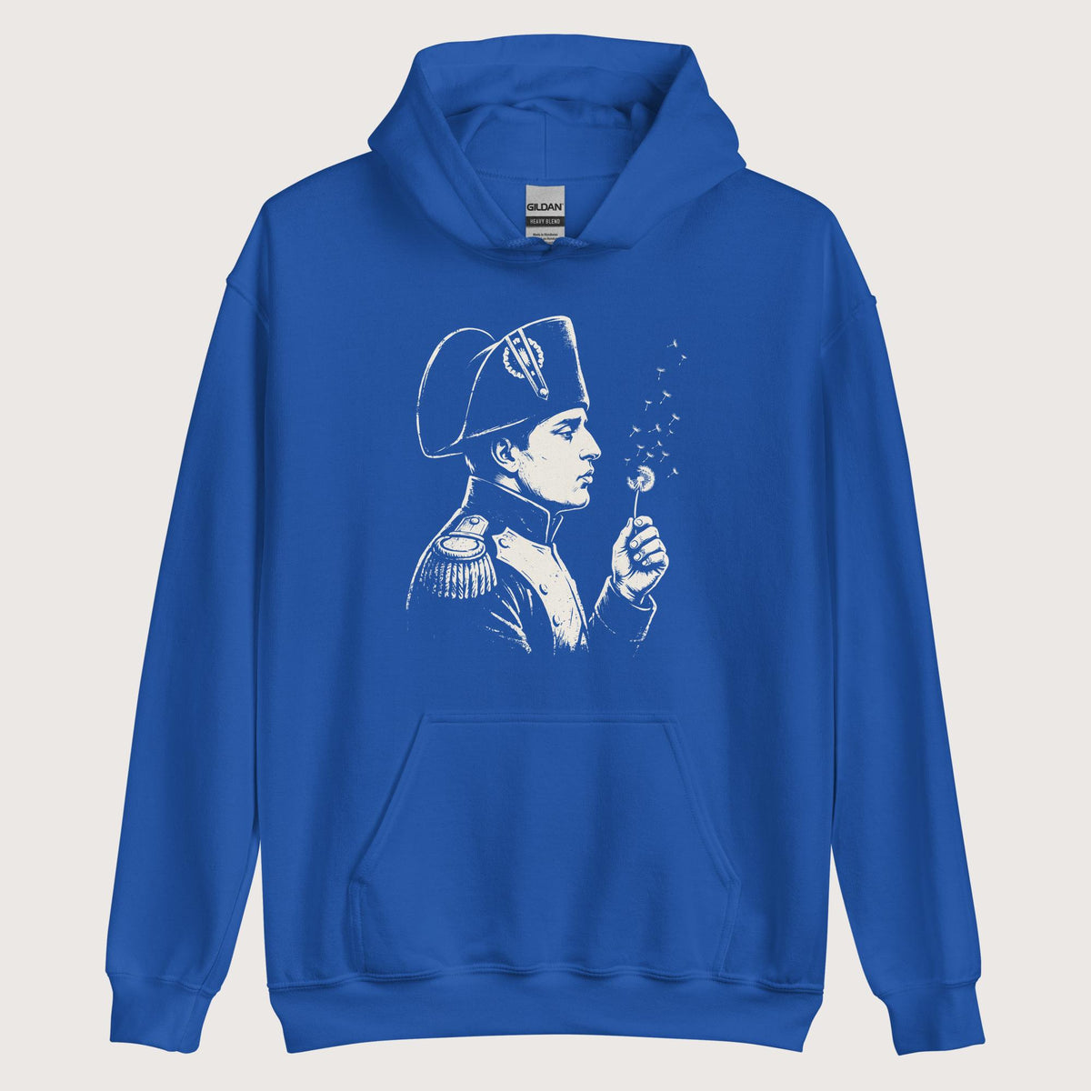 Royal Napoleon Bonaparte Blowing Wishes Hoodie - history buff gift by HistoHead