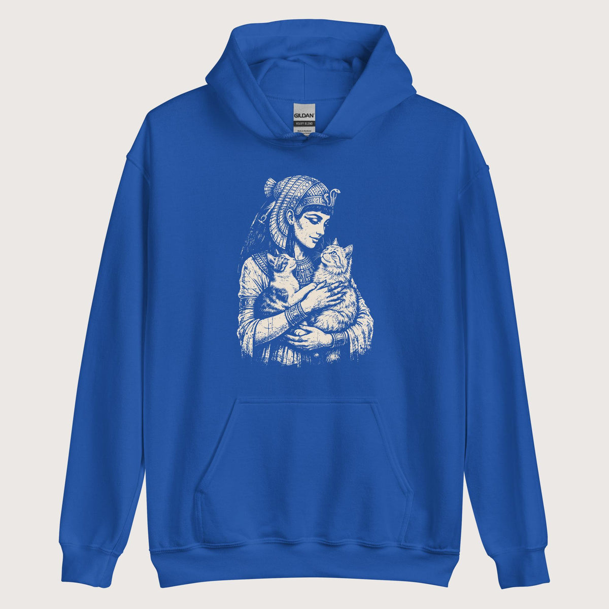 Royal Cleopatra's Cats Hoodie - history buff gift by HistoHead