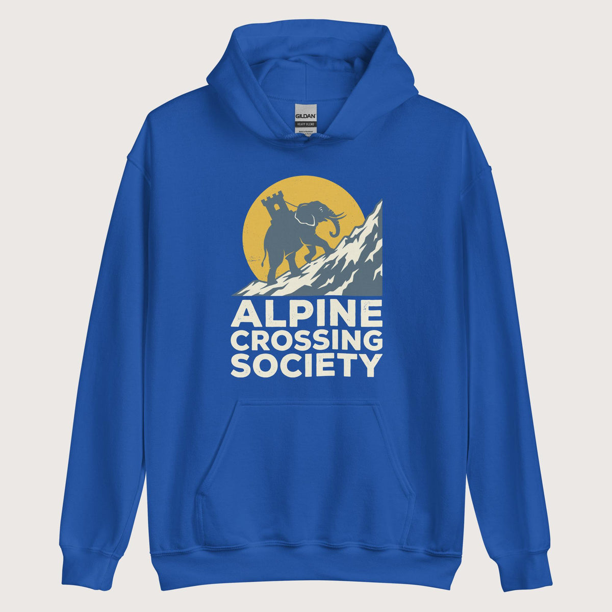 Royal Alpine Crossing Society Hoodie - history buff gift by HistoHead