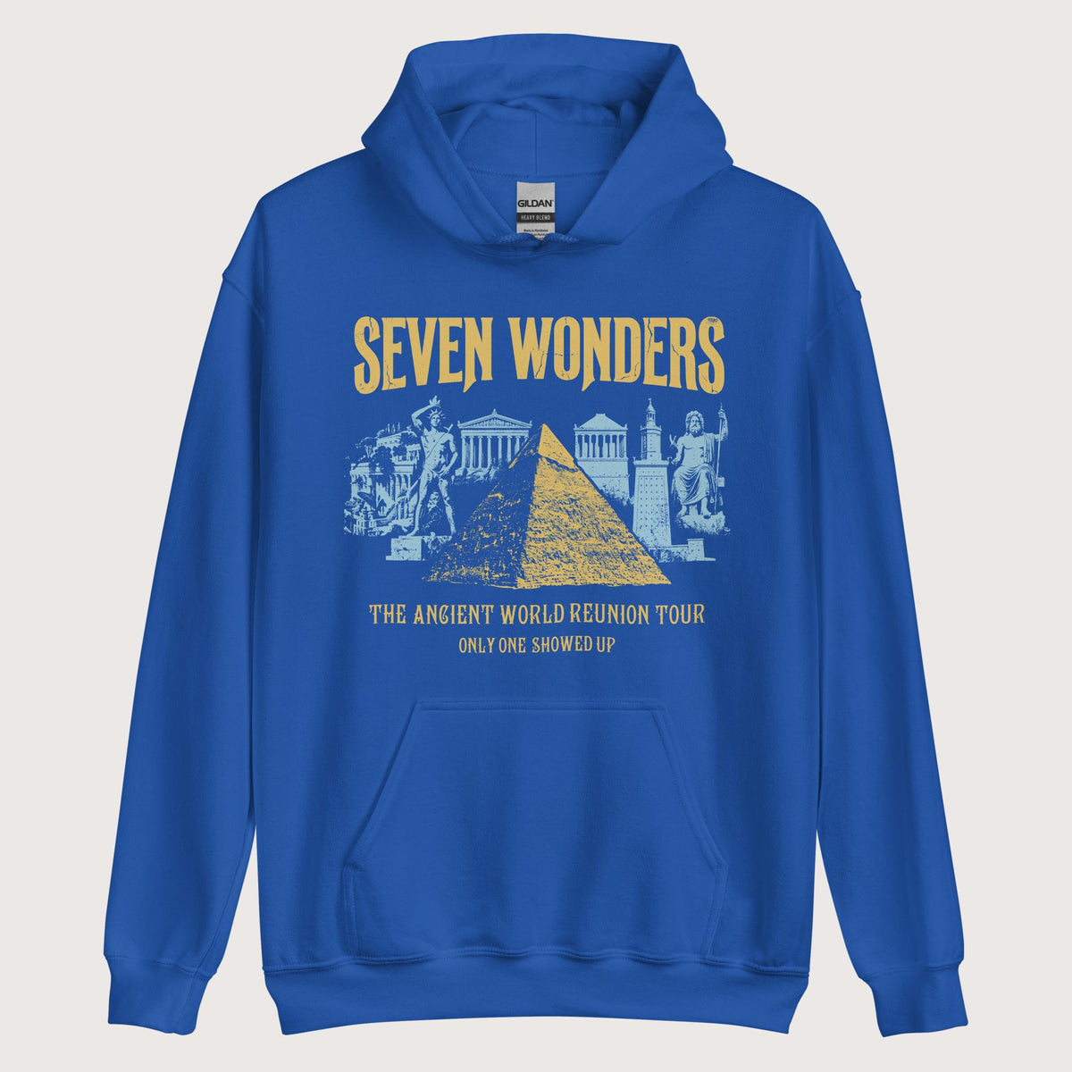 Royal Seven Wonders Reunion Tour Hoodie - history buff gift by HistoHead