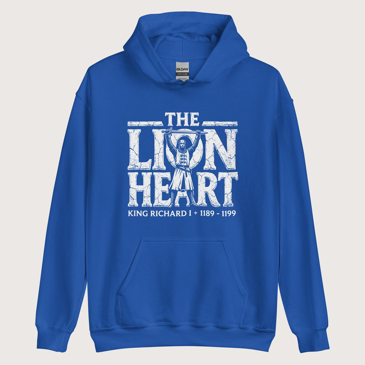 Royal Richard the Lionheart Hoodie - history buff gift by HistoHead