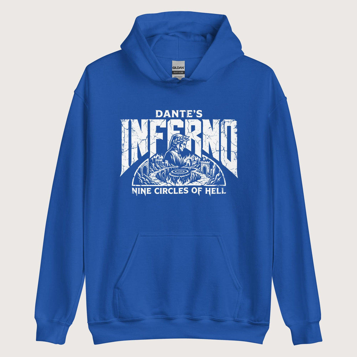 Royal Dante's Inferno Hoodie - history buff gift by HistoHead