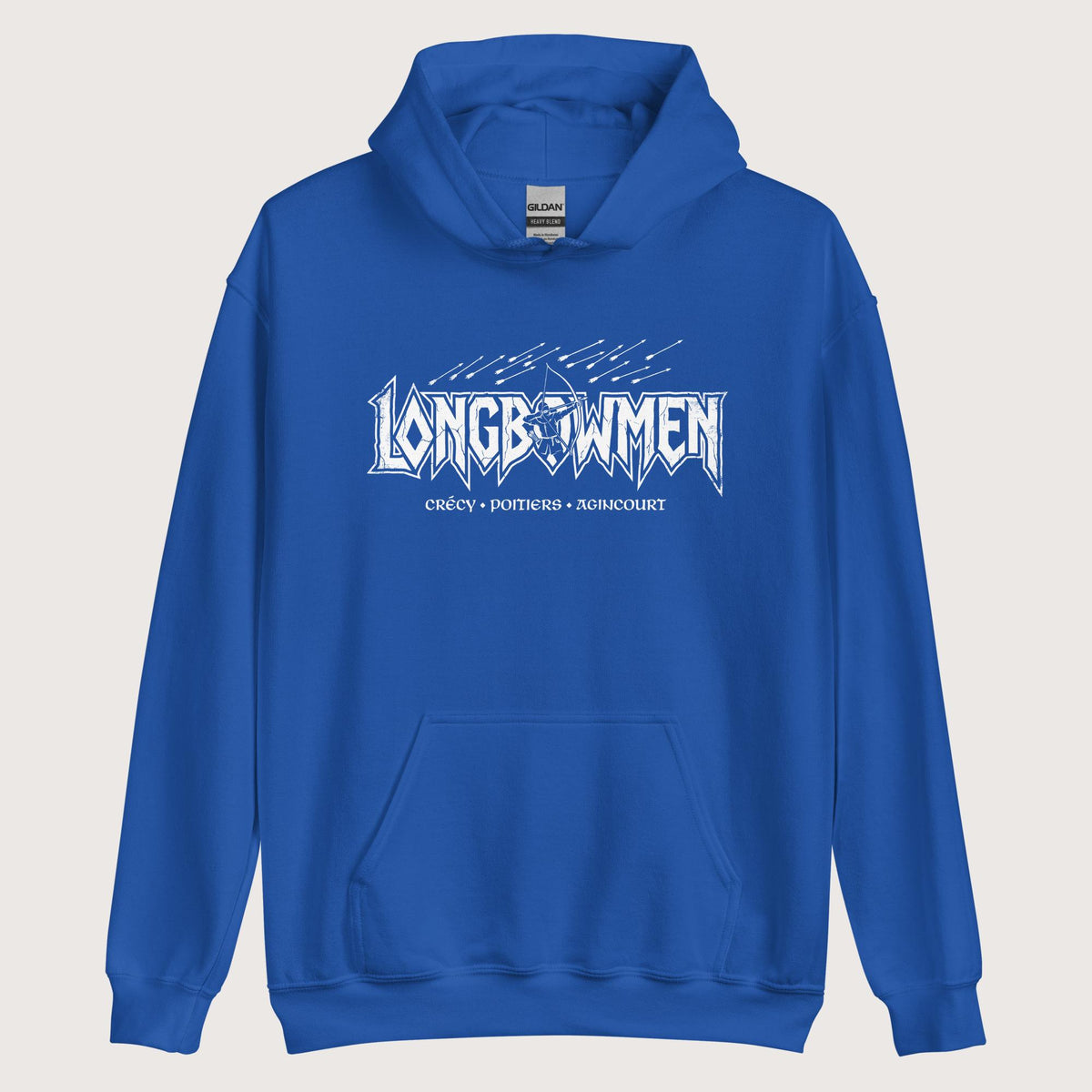 Royal Longbowmen Hoodie - history buff gift by HistoHead