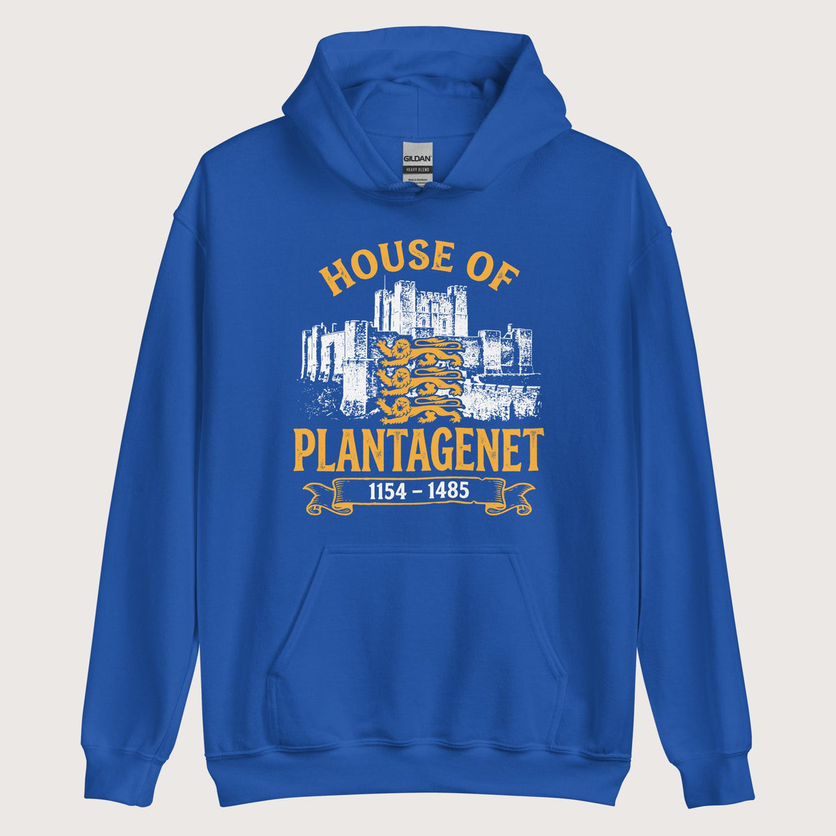 Royal House of Plantagenet Hoodie - history buff gift by HistoHead