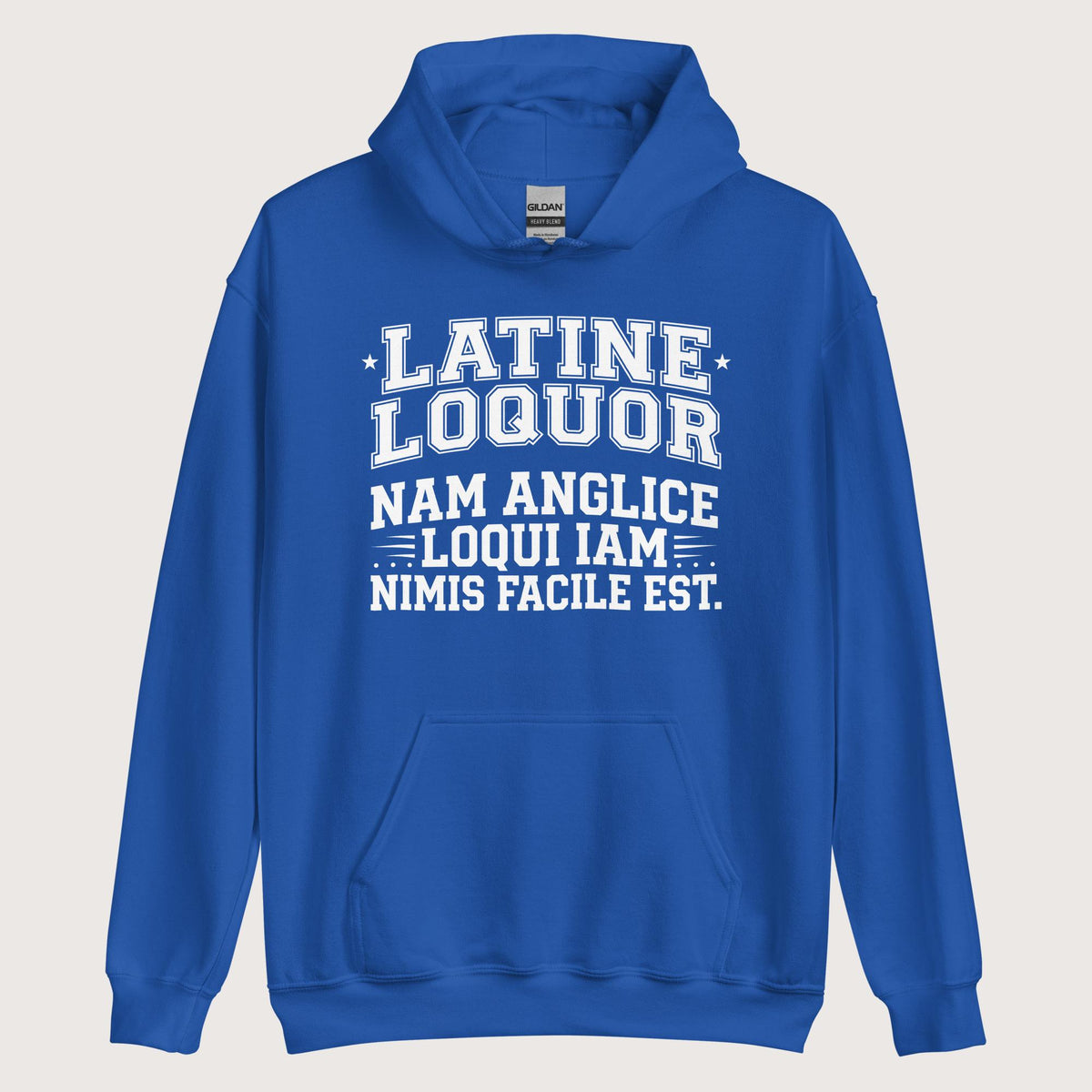 Royal I Speak Latin Because English Is Too Easy Now Hoodie - history buff gift by HistoHead