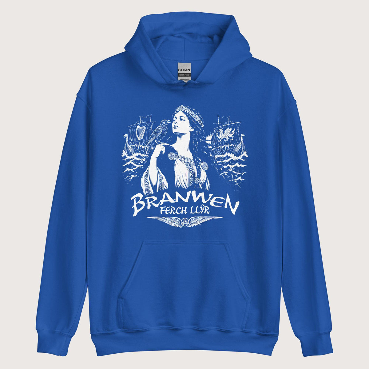 Royal Branwen ferch Llŷr Hoodie - history buff gift by HistoHead