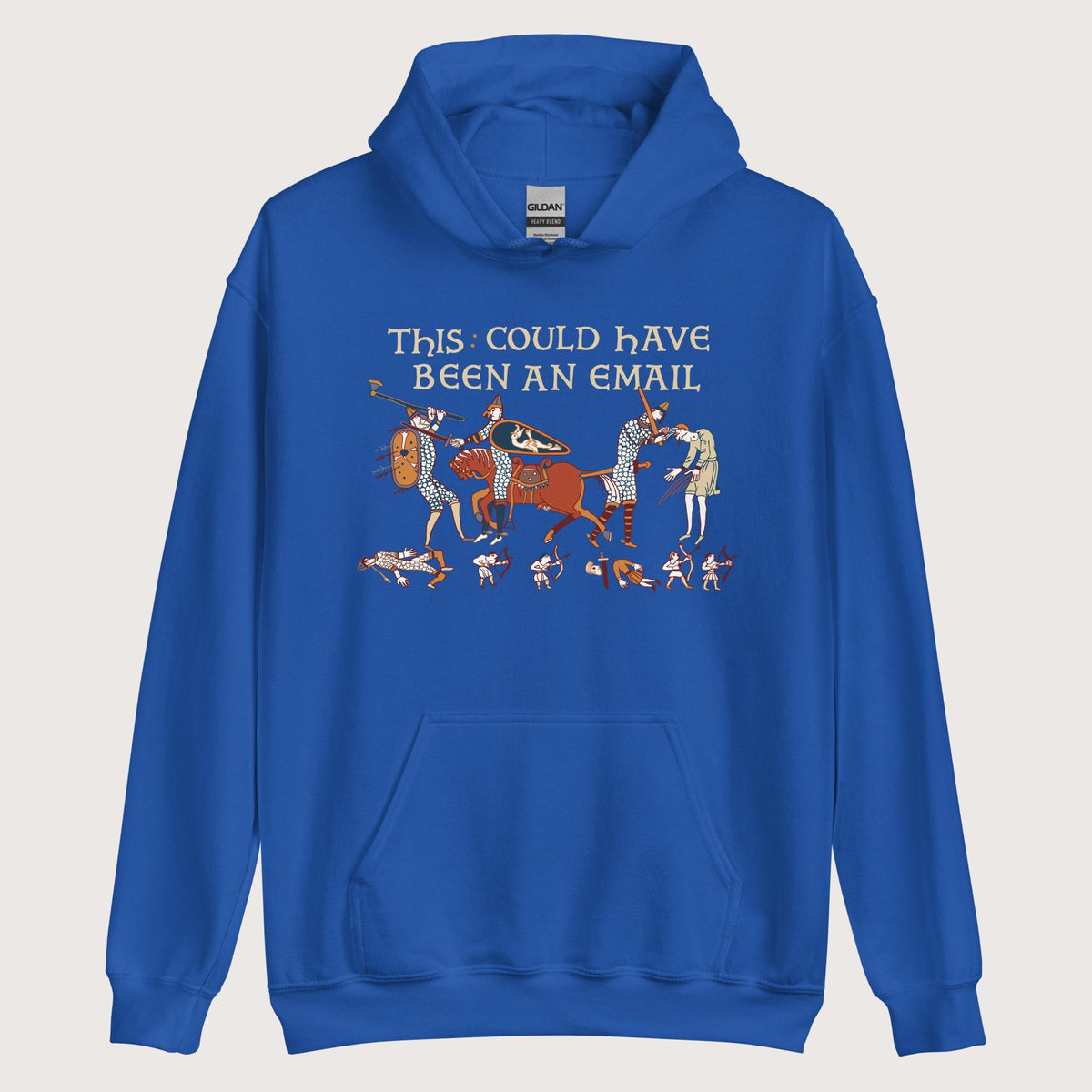 Royal Bayeux Tapestry This Could Have Been an Email Hoodie - history buff gift by HistoHead