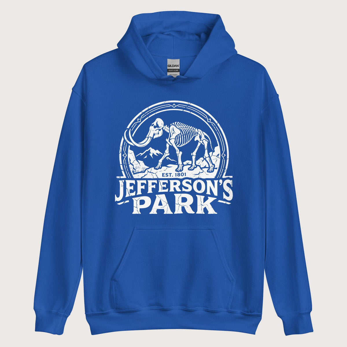 Royal Jefferson's Park Hoodie - history buff gift by HistoHead