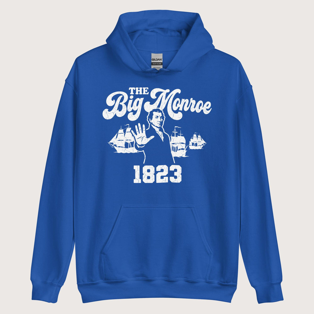 Royal The Big Monroe Hoodie - history buff gift by HistoHead