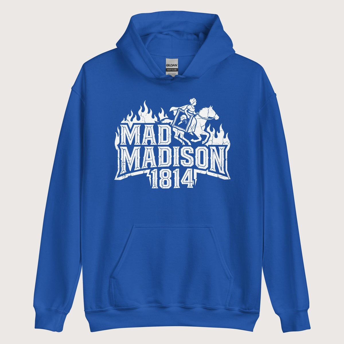 Royal Mad Madison Hoodie - history buff gift by HistoHead