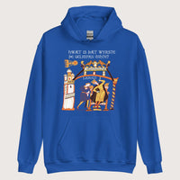 Royal Bayeux Tapestry What's the Worst That Could Happen in Old English Hoodie - history buff gift by HistoHead