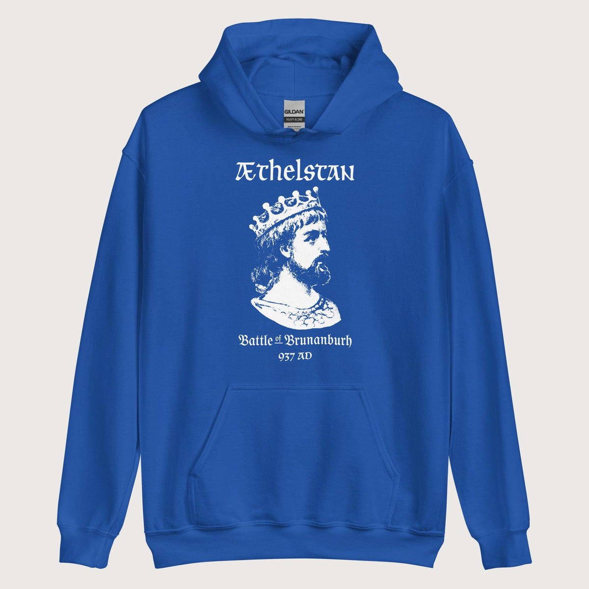 Royal Æthelstan Battle of Brunanburh Hoodie - history buff gift by HistoHead
