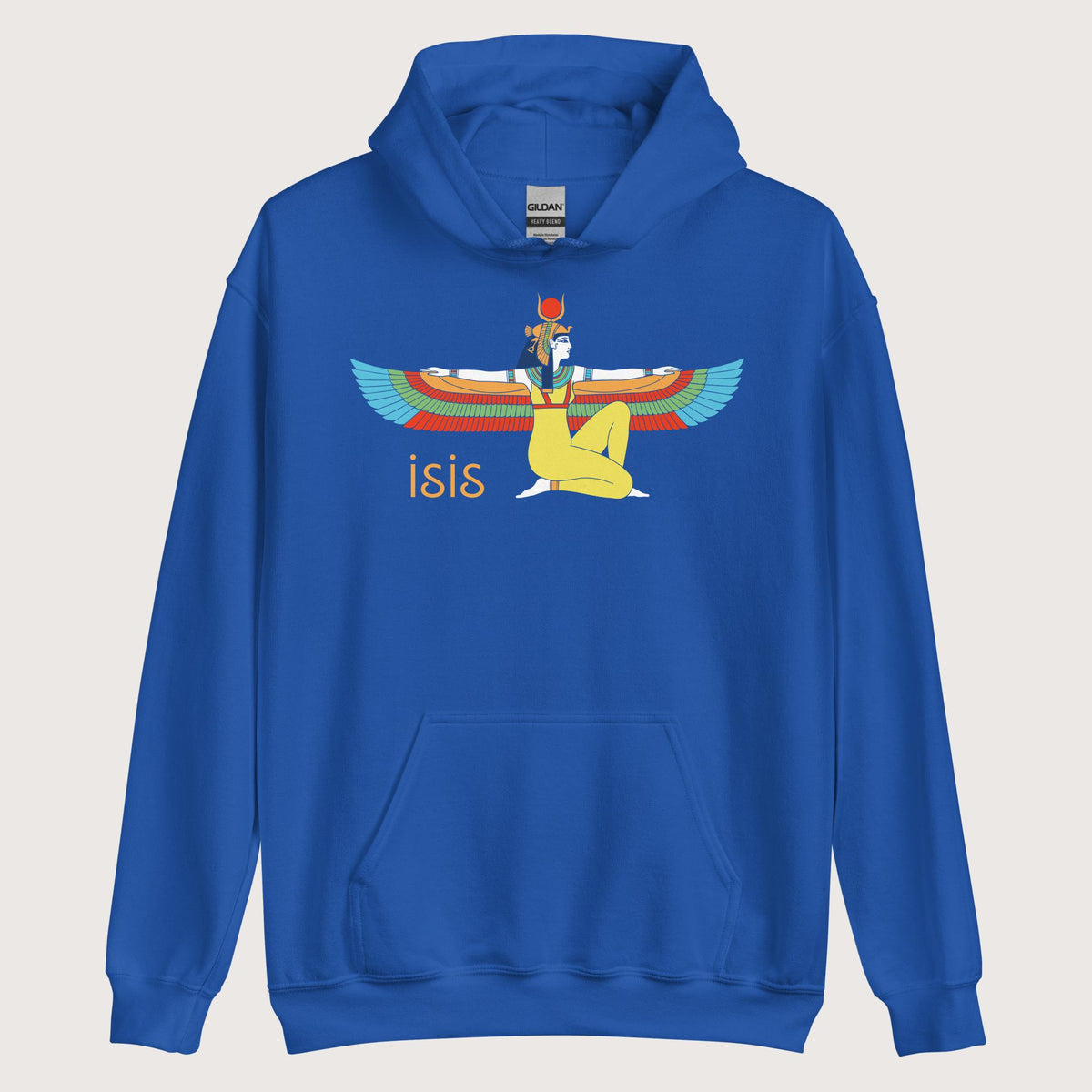 Royal Egyptian Goddess Isis Hoodie - history buff gift by HistoHead