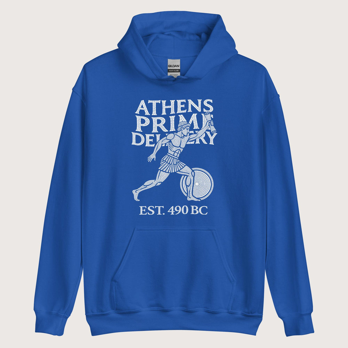Royal Athens Prime Delivery Hoodie - history buff gift by HistoHead