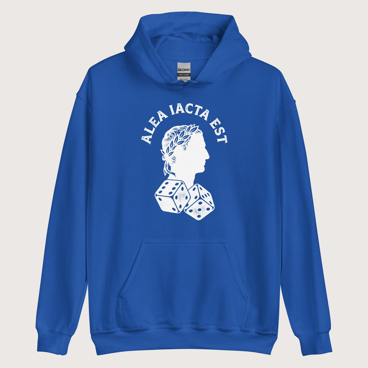 Royal Alea Iacta Est Caesar Quote Hoodie - history buff gift by HistoHead