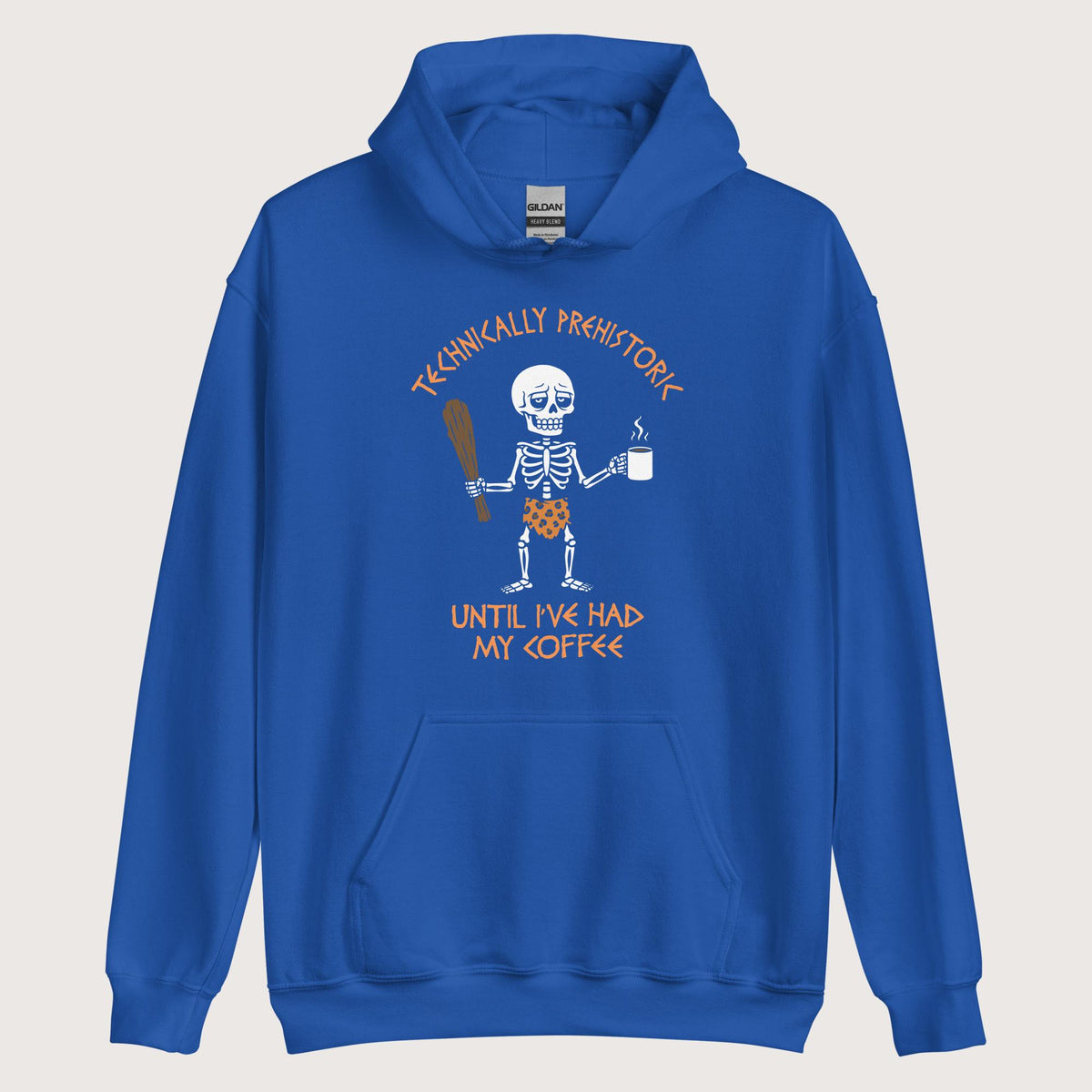 Royal Until I've Had My Coffee Hoodie - history buff gift by HistoHead