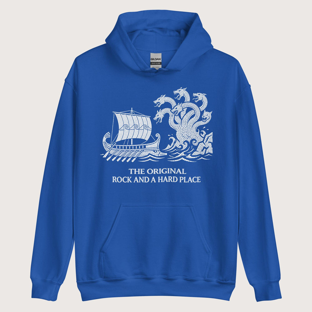 Royal Odyssey Rock and a Hard Place Hoodie - history buff gift by HistoHead