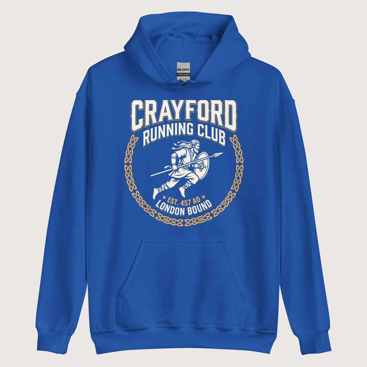 Royal Crayford Running Club Hoodie - history buff gift by HistoHead