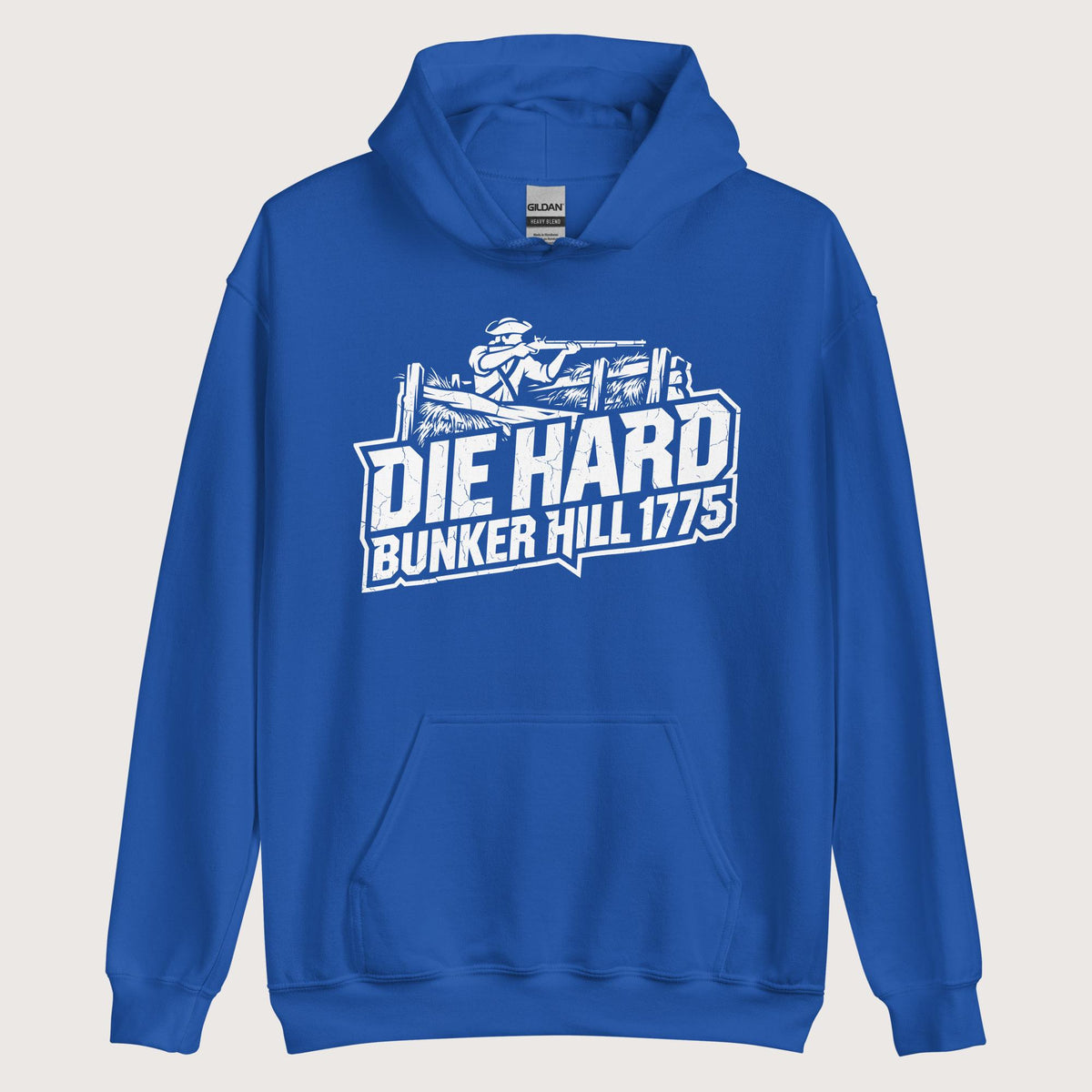 Royal Die Hard Bunker Hill 1775 Hoodie - history buff gift by HistoHead
