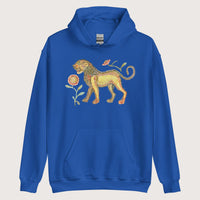 Royal Ancient Roman Mosaic Lion Hoodie - history buff gift by HistoHead