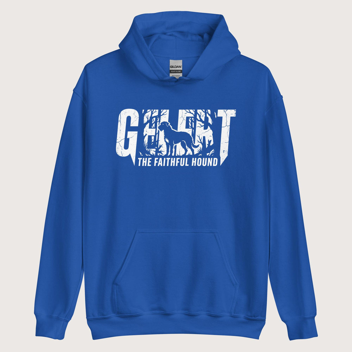 Royal Gelert The Faithful Hound Hoodie - history buff gift by HistoHead