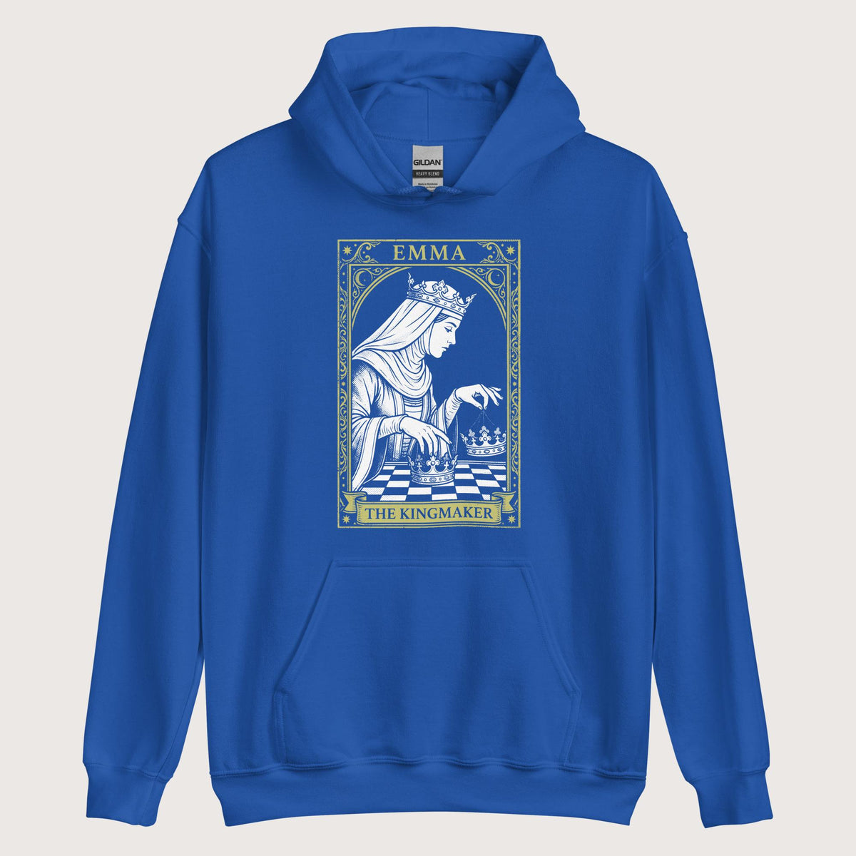 Royal Emma of Normandy The Kingmaker Hoodie - history buff gift by HistoHead